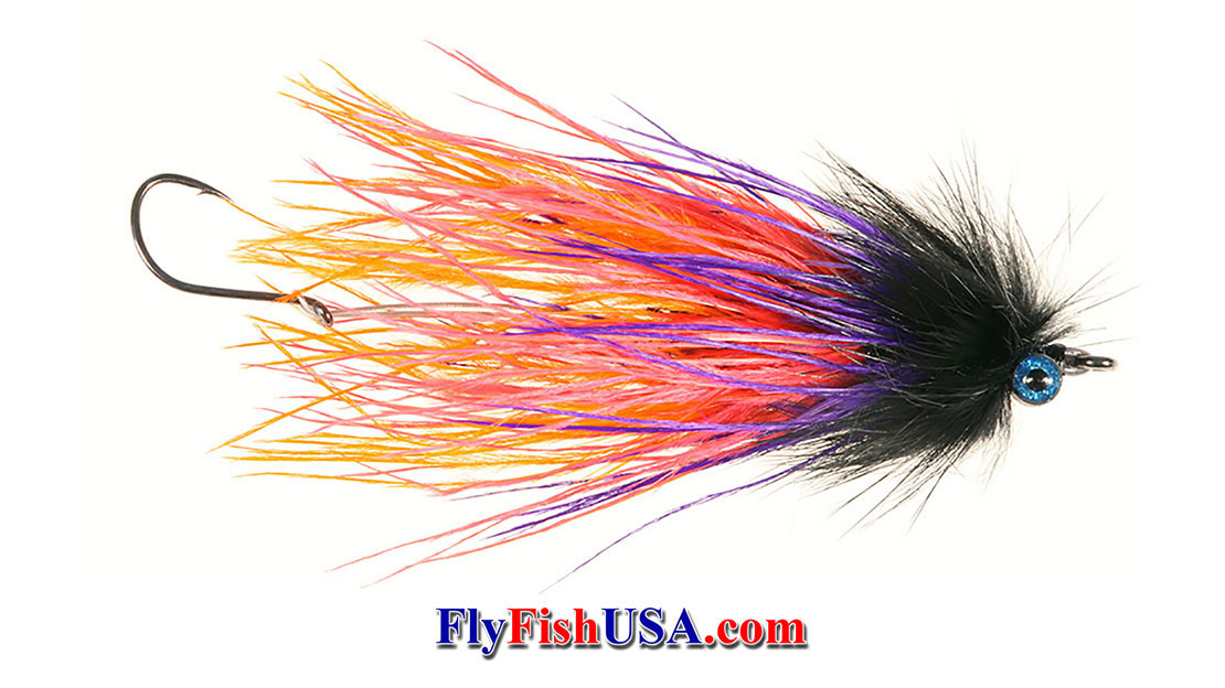 Picture of a Berry's Improved Fish Mover Fly tied by Montana Fly Company, photo by: Mark Bachmann.