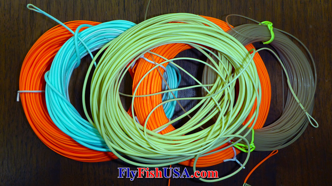 WF10/12F Floating Fly Line Grass Green Fly Fishing 2 Welded Loops on Each end 