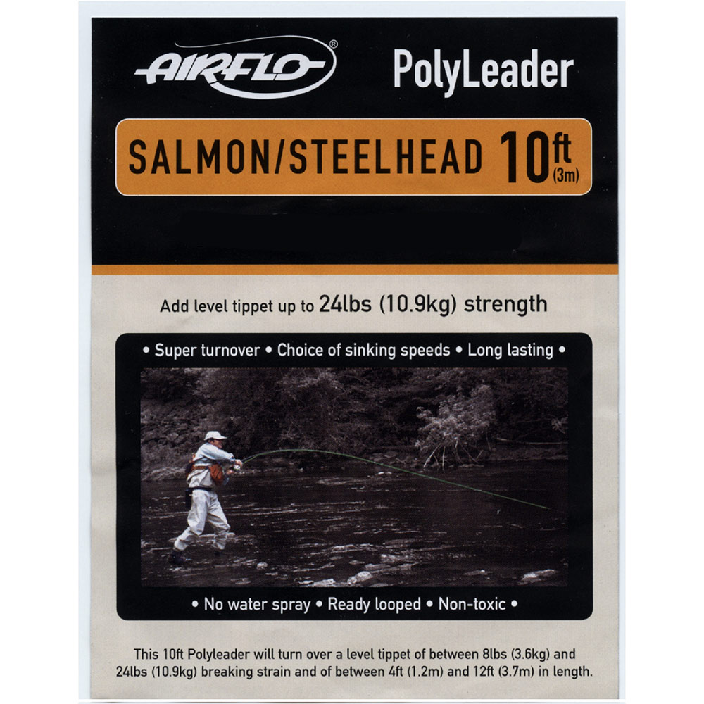 Leeda Profil Poly Head Fly Fishing Leaders 5ft-10ft Trout/Salmon Float Int Sink